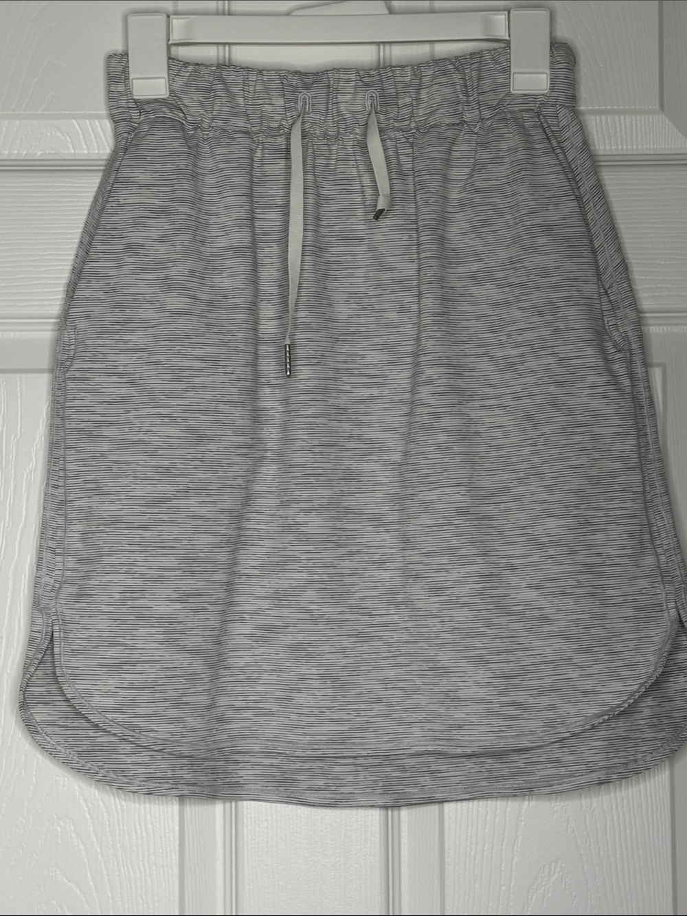 Lululemon On The Fly Skirt Woven — Wee Are From Space Nimbus Battleship Size 6
